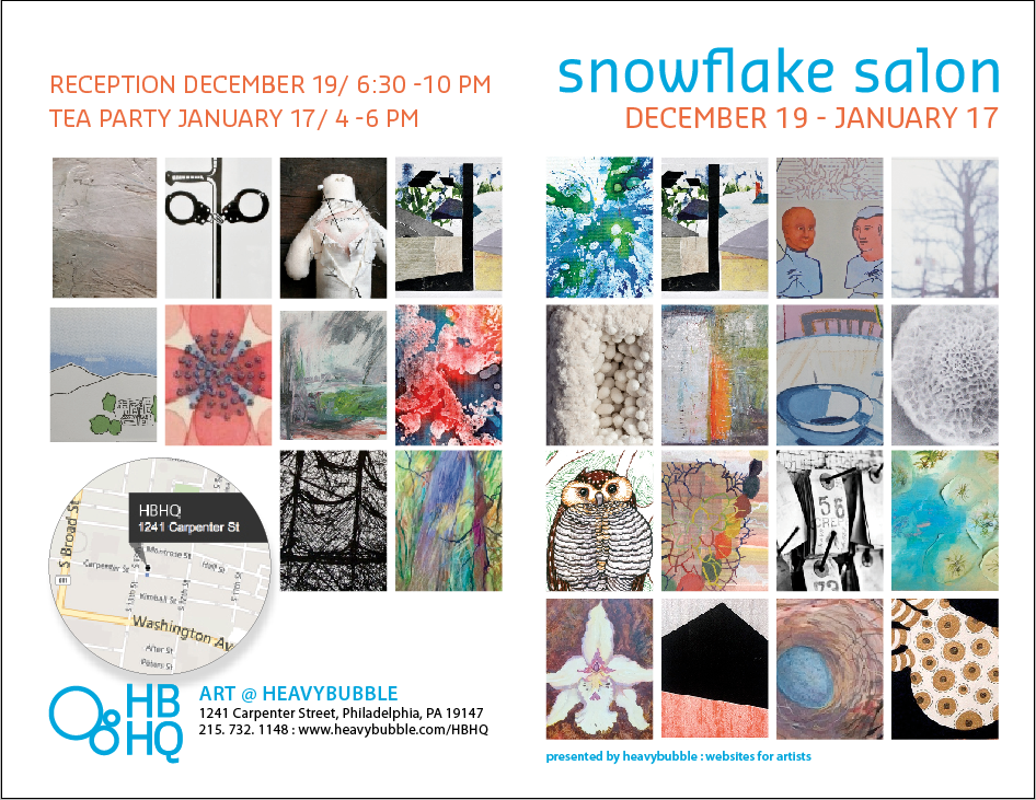 Snowflake Salon Heavybubble exhibition booklet