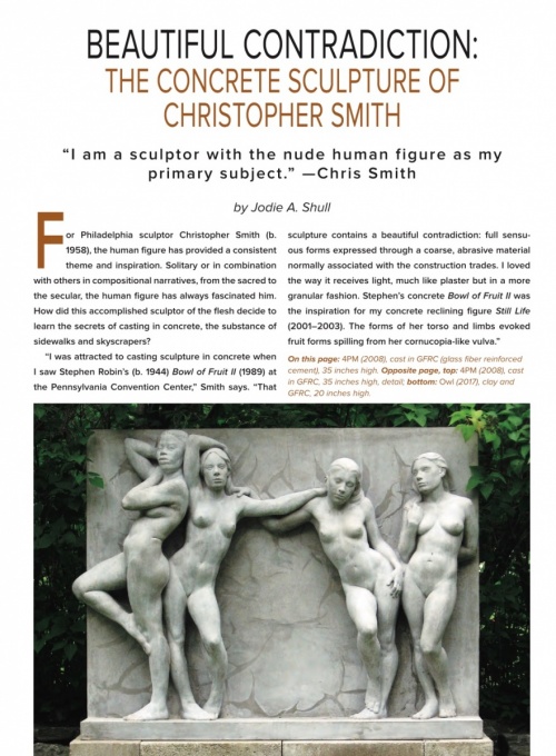 Beautiful Contradiction: The Concrete Sculpture of Christopher Smith