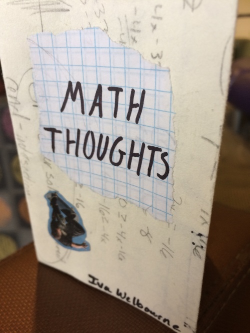 Math Thoughts by Iva Welbourne for Ritual single-sheet book show
