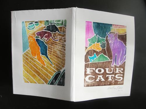 Four Cats by Martha Knox