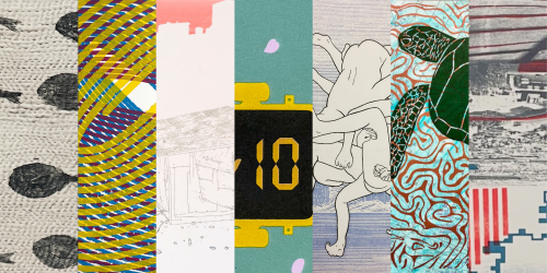 OPEN FRAMEWORK: Seven Philly Artists in Print Details of seven works from seven artists.