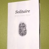 Solitaire (Cover Image) Brian Spies