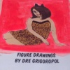 Figure Drawings by Dre Grigoropol 